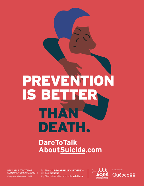 affichette generale anglais prevention du suicide